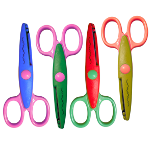 TESOURA ESCOLAR P/PICOTAR 13X6CM - FSC1310