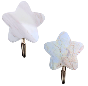 GANCHO ADESIVO ESTRELA C/3 PÇS - MA-9260