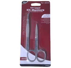 TESOURA DE UNHA + PINÇA - 50445