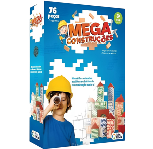 MEGA CONSTRUÇÕES 76 PÇS EM MADEIRA - 7395