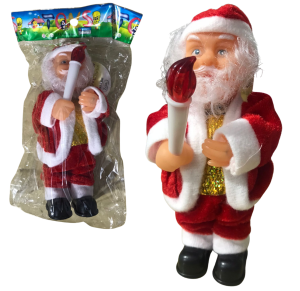 NT - PAPAI NOEL MUSICAL A PILHA 22CM - ZCN0187