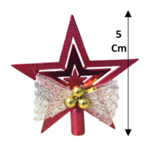 NT - PONTEIRA ESTRELA C/LAÇO 13CM - Z5199-BS767