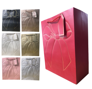 SACOLA DE PRESENTE 32X26X12CM SORTIDA - 9163