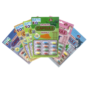 ANIMAIS NA CAPSULA CRESCE NA AGUA C/12 PÇS - TS90764