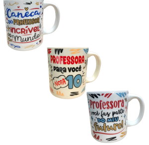 CANECA 300ML - PROFESSORA - U11-49