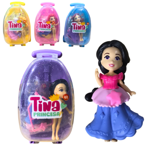 BONECA PRINCESA TINA NA MALA - AKT4221