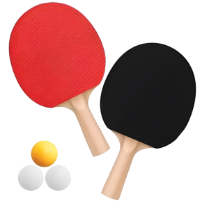 RAQUETE PING PONG C/3 BOLINHAS - SP48965G