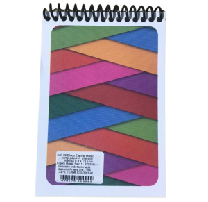 BLOCO ANOTAÇÃO ESPIRAL 13,5X9,3CM - REF 09