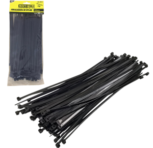 ABRACADEIRA NYLON PT 4,8X200MM C/100 PÇS - 10619