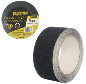 FITA ADESIVA ANTIDERRAPANTE PT 5MX075MM - 50508