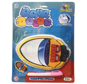 QUADRO PEIXE DE PINTURA AQUA COLOR - ZB2059