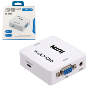 CONVERSOR VGA P/HDMI - LE-4114