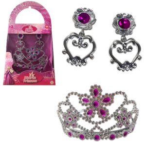 KIT JOIAS DA PRINCESA C/3 PÇS - AKT4227