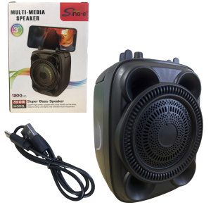 CX SOM BLUETOOTH USB/TF/AUX/FM 18X11,5CM - ZQS-1360