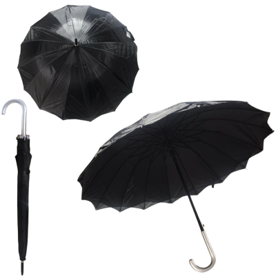 GUARDA CHUVA AUTO 16 VAR TECIDO DUPLO - ELS083