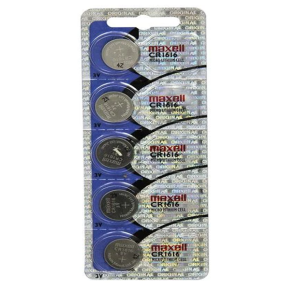 BATERIA CR1616 MAXELL C/5 UNID
