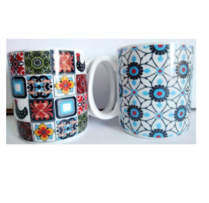CANECA 300ML - AZULEJO