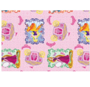 SACO METALIZADO 15X21CM C/50 UNID PRINCESAS - VP 76