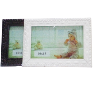 PORTA RETRATO MAD.C/VD 10X15CM SORTIDO
