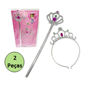 KIT PRINCESA TIARA/VARINHA - C2092