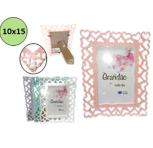 PORTA RETRATO PL 10X15CM - 20346