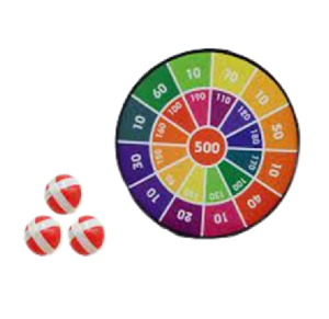 JOGO DE DARDOS VELCRO 36CM - WB7661