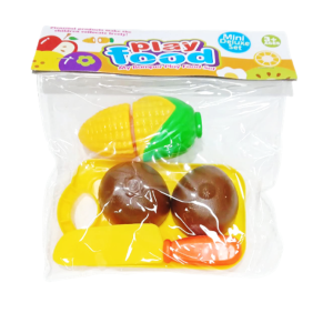 KIT FRUTAS C/VELCRO C/6 PÇS - 18116