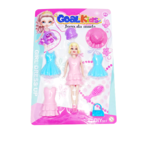 BONECA C/9 PÇS 27,5X18,5CM - GK1129