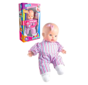 BONECA BEBÊ SUPER SOFT - 377