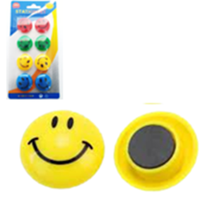 IMÃ SMILES 3CM C/8 PÇS - AX-13378