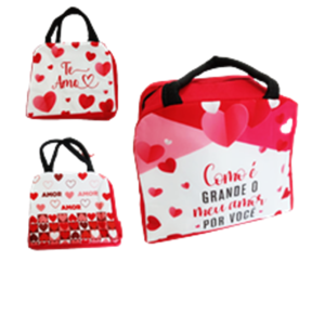 BOLSA TERMICA AMOR 20X19X12CM - 9251