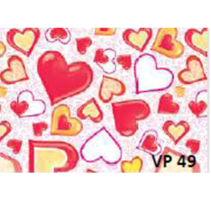 SACO METALIZADO 35X59CM C/50 UNID MEUS AMORES - VP 49