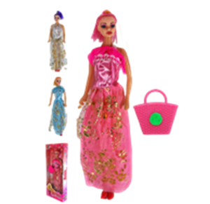 BONECA DORINHA C/BOLSINHA - JR0078