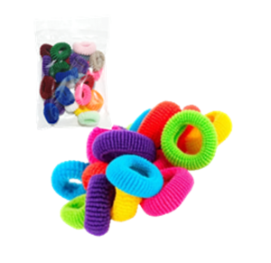 ELASTICO DE CABELO MIXIRICA COLOR C/24 UNID - D27