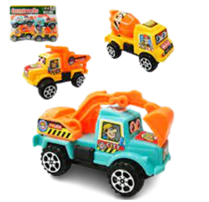 CAMINHÃO CONSTRUÇÃO C/4 PÇS - JR0129