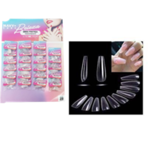 UNHAS POSTIÇAS C/ 20 PCTES C/24 UNHAS - 34001