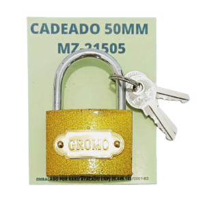 CADEADO 50 MM BRONZE - MZ-21505