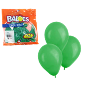 BALÃO 6.5 C/20 UNID VERDE ESCURO
