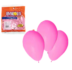 BALÃO 6.5 C/20 UNID ROSA