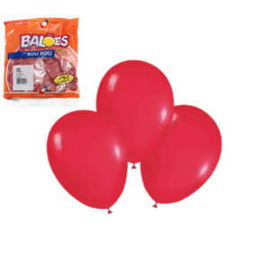 BALÃO 6.5 C/20 UNID VERMELHO