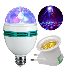 LAMPADA LED GIRATORIA COLOR BIVOLT - NS0550