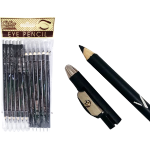 LAPIS DE OLHO PRETO C/APONTADOR C/12 PÇS - MF-7700