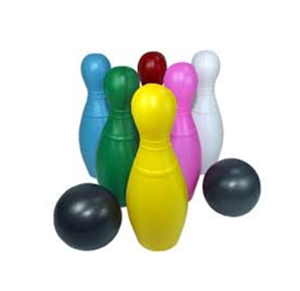 BOLICHE C/6 PINOS + 2 BOLAS - 0850A