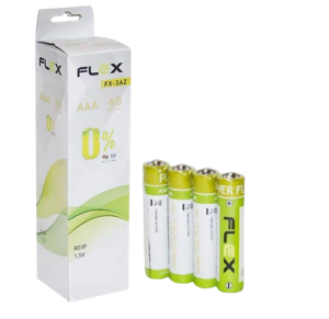 PILHA FLEX AAA C/60 UNID - FX-3AZ