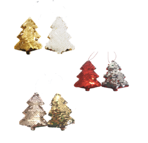 NT = ENFEITE ARVORE 10X7CM C/2 PÇS  - NTA17033