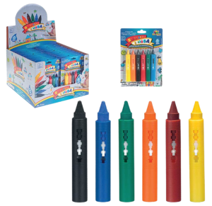 CANETA RABISCA E APAGA C/6 CORES - ZF4743