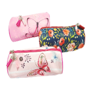 ESTOJO PORTA OBJETOS C/1 ZIPER SORTIDO - HE81567