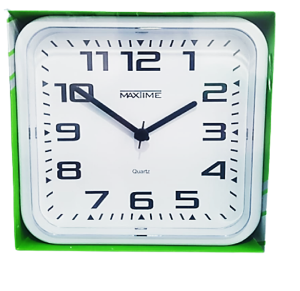 RELOGIO DE PAREDE QD ARABICO BRANCO - MX*40018-8