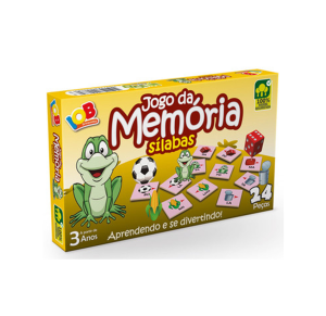 JG DA MEMORIA SILABAS EM MADEIRA - C68