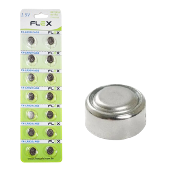 BATERIA 371/LR920/AG6 C/14 UNID - FX-LR920
